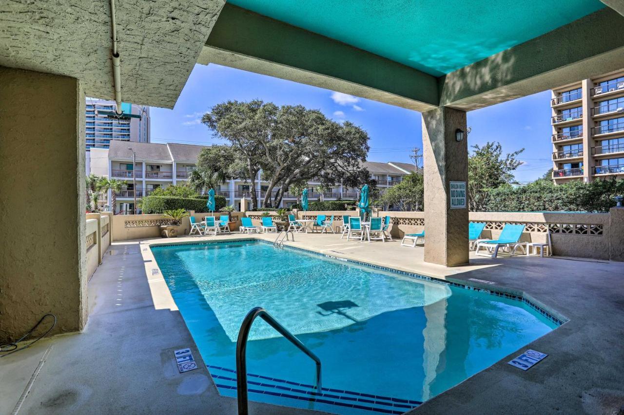 Myrtle Beach Condo With Pool Access Walk To Beach! Bagian luar foto
