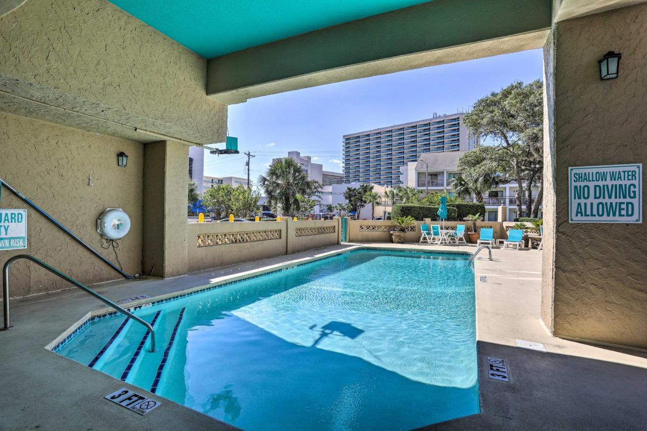Myrtle Beach Condo With Pool Access Walk To Beach! Bagian luar foto